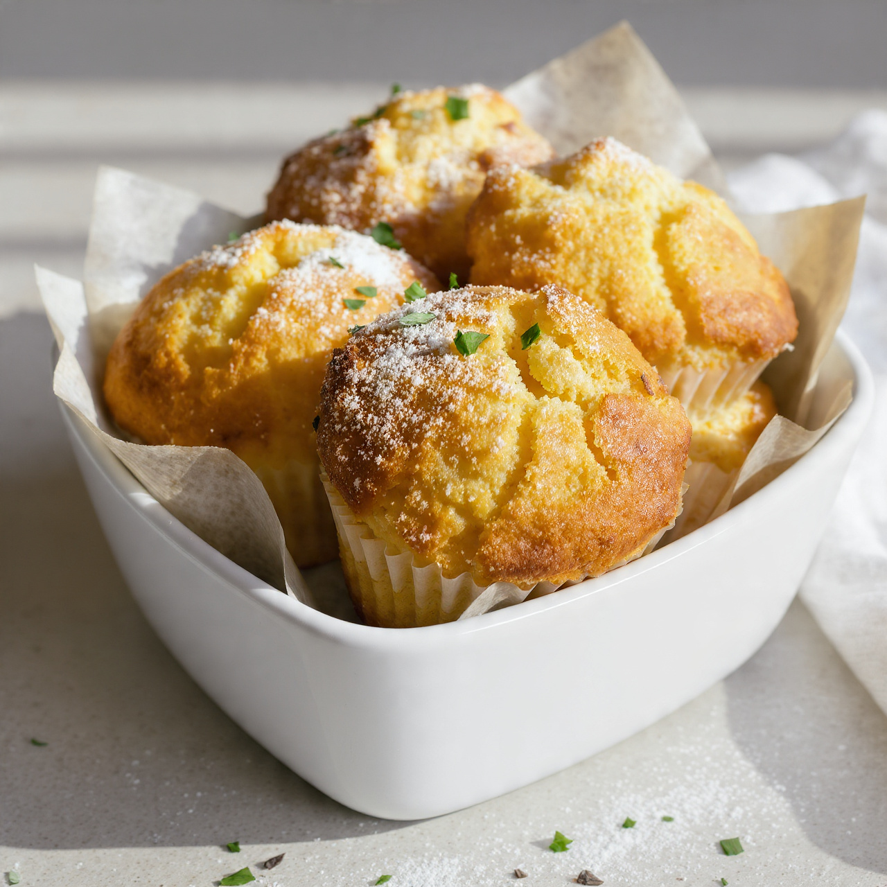 Amish Cornbread Muffins