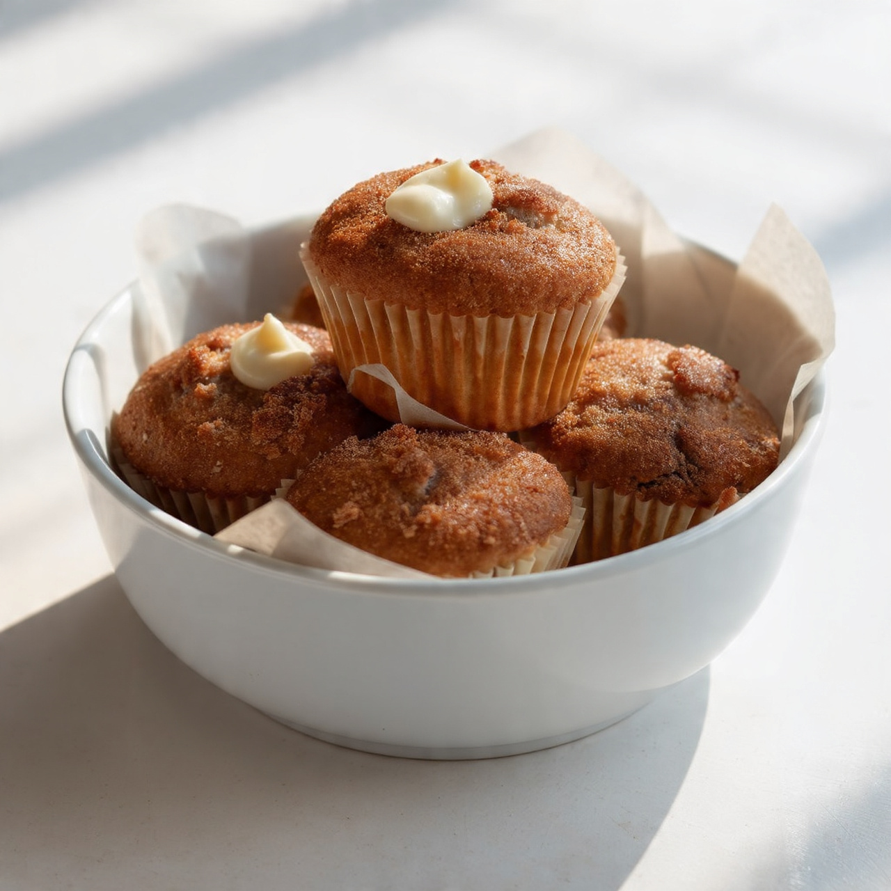 Classic Cinnamon Keto Muffins